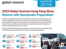 xincode bring the 2023 new product join global sources consumer electronics show