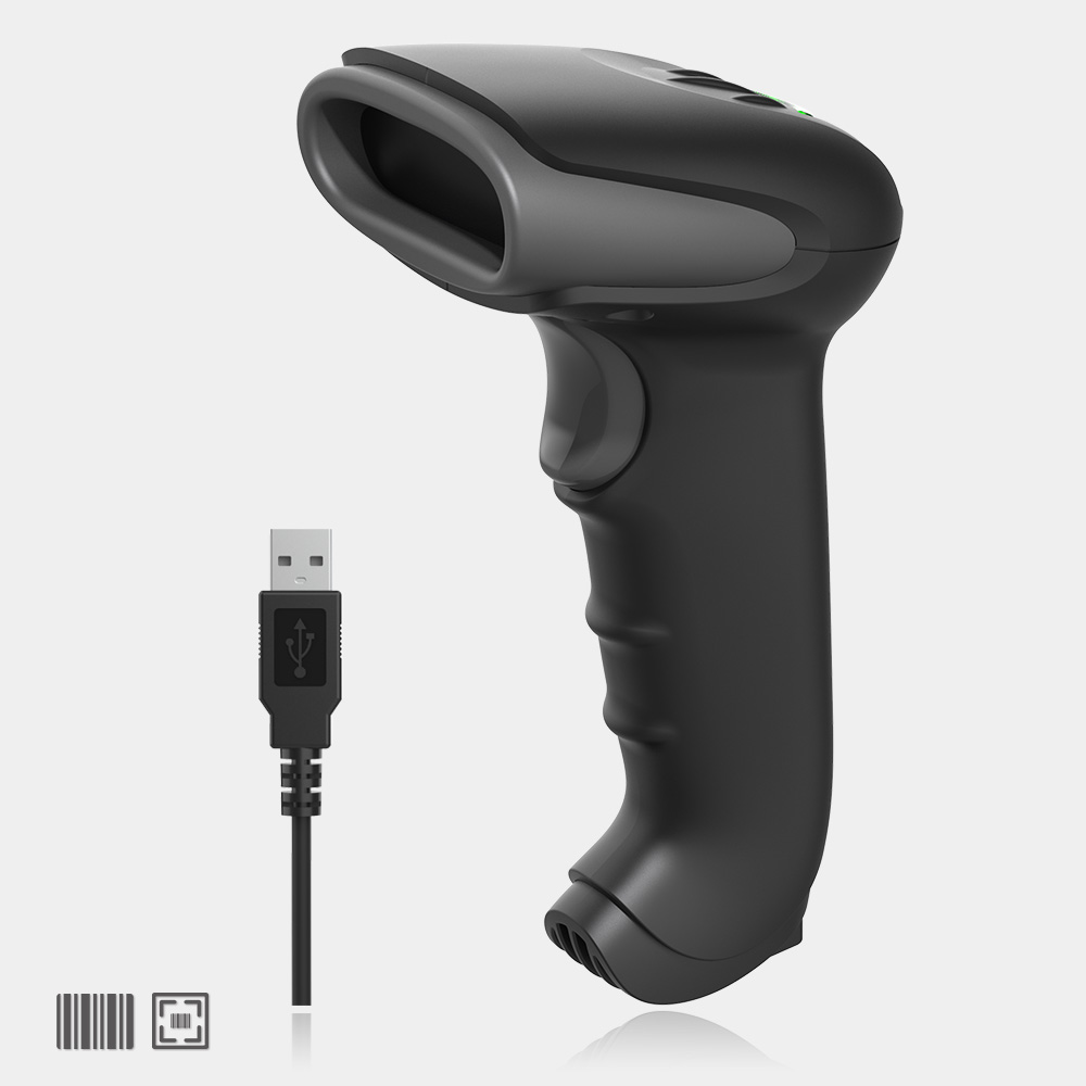 X-9700A CCD Wired Barcode Scanner