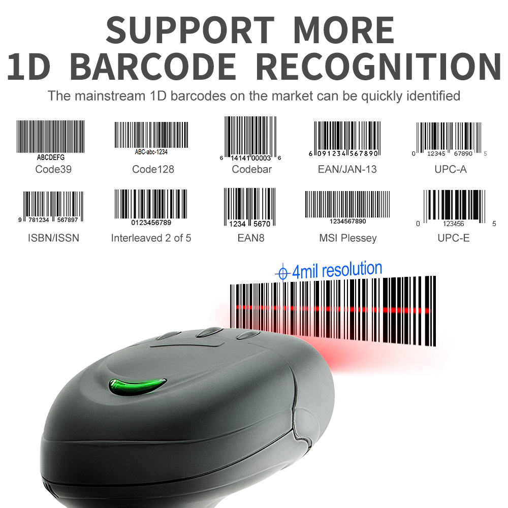 X-520 1D Laser Wired Handhold Barcode Scanner_2