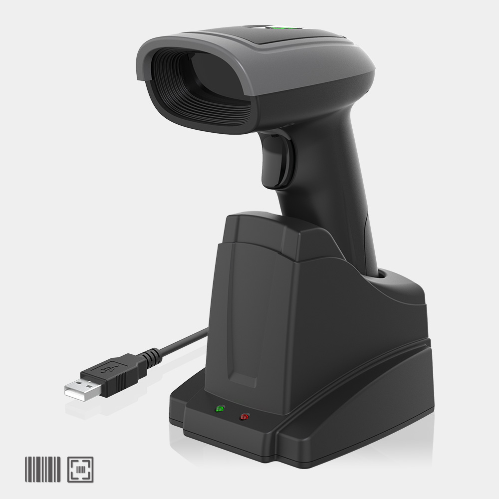 X-1901C CCD Wireless Barcode Scanner