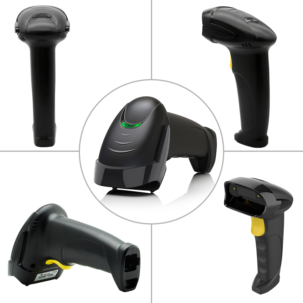 X-9100 1D Laser Wired handhold Barcode Scanner  -4