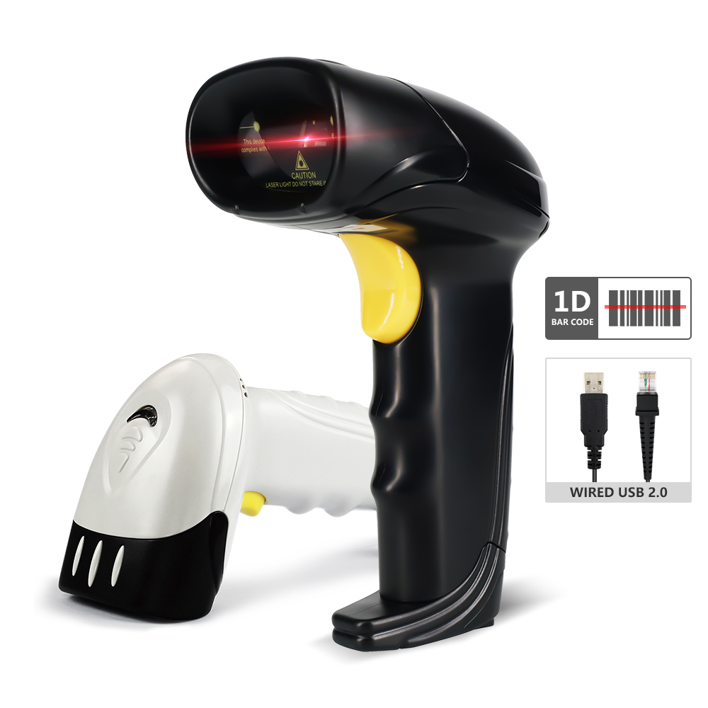 X-580 1D Laser Wired Barcode Scanner