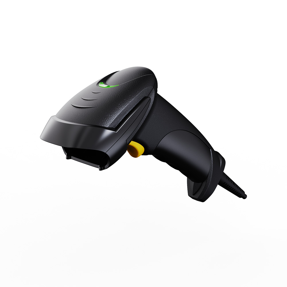 X-91013 Product Picture 1D Laser Wired handhold Barcode Scanner (2)